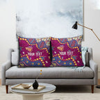 Personalized Brisbane Lions Pillow Cover Aboriginal Pattern with Graffiti Style