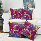 Personalized Brisbane Lions Pillow Cover Aboriginal Pattern with Graffiti Style