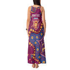Personalized Brisbane Lions Tank Maxi Dress Aboriginal Pattern with Graffiti Style