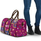 Personalized Brisbane Lions Travel Bag Aboriginal Pattern with Graffiti Style