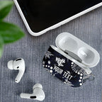 Personalized Carlton Blues AirPods Case Aboriginal Pattern with Graffiti Style