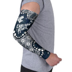 Personalized Carlton Blues Arm Sleeves Aboriginal Pattern with Graffiti Style