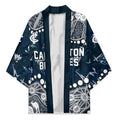 Personalized Carlton Blues Kimono Aboriginal Pattern with Graffiti Style