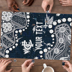 Personalized Carlton Blues Puzzle Aboriginal Pattern with Graffiti Style