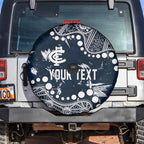 Personalized Carlton Blues Spare Tire Cover Aboriginal Pattern with Graffiti Style
