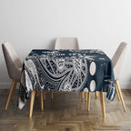 Personalized Carlton Blues Tablecloth Aboriginal Pattern with Graffiti Style