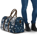 Personalized Carlton Blues Travel Bag Aboriginal Pattern with Graffiti Style