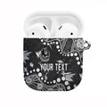 Personalized Collingwood Magpies AirPods Case Aboriginal Pattern with Graffiti Style