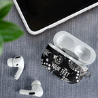 Personalized Collingwood Magpies AirPods Case Aboriginal Pattern with Graffiti Style