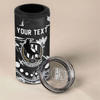 Personalized Collingwood Magpies 4 in 1 Can Cooler Tumbler Aboriginal Pattern with Graffiti Style