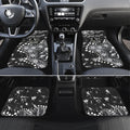 Personalized Collingwood Magpies Car Mats Aboriginal Pattern with Graffiti Style
