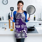 Personalized Fremantle Dockers Apron Aboriginal Pattern with Graffiti Style
