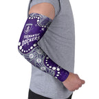 Personalized Fremantle Dockers Arm Sleeves Aboriginal Pattern with Graffiti Style