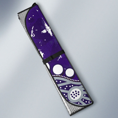 Personalized Fremantle Dockers Auto Sun Shade Aboriginal Pattern with Graffiti Style