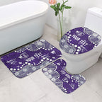 Personalized Fremantle Dockers Bathroom Set Aboriginal Pattern with Graffiti Style