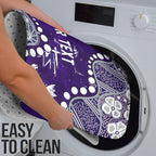 Personalized Fremantle Dockers Bathroom Set Aboriginal Pattern with Graffiti Style