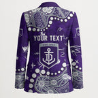 Personalized Fremantle Dockers Blazer Aboriginal Pattern with Graffiti Style