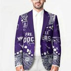 Personalized Fremantle Dockers Blazer Aboriginal Pattern with Graffiti Style