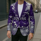 Personalized Fremantle Dockers Blazer Aboriginal Pattern with Graffiti Style
