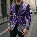Personalized Fremantle Dockers Blazer Aboriginal Pattern with Graffiti Style