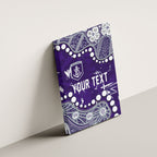 Personalized Fremantle Dockers Canvas Wall Art Aboriginal Pattern with Graffiti Style