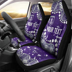 Personalized Fremantle Dockers Car Seat Cover Aboriginal Pattern with Graffiti Style