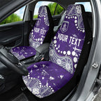 Personalized Fremantle Dockers Car Seat Cover Aboriginal Pattern with Graffiti Style
