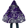 Personalized Fremantle Dockers Cloak Aboriginal Pattern with Graffiti Style