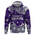 Personalized Fremantle Dockers Hoodie Aboriginal Pattern with Graffiti Style