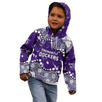 Personalized Fremantle Dockers Kid Hoodie Aboriginal Pattern with Graffiti Style