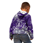 Personalized Fremantle Dockers Kid Hoodie Aboriginal Pattern with Graffiti Style