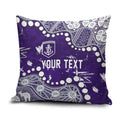 Personalized Fremantle Dockers Pillow Cover Aboriginal Pattern with Graffiti Style