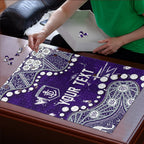 Personalized Fremantle Dockers Puzzle Aboriginal Pattern with Graffiti Style