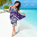 Personalized Fremantle Dockers Sarong Aboriginal Pattern with Graffiti Style