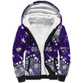Personalized Fremantle Dockers Sherpa Hoodie Aboriginal Pattern with Graffiti Style