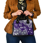 Personalized Fremantle Dockers Shoulder Handbag Aboriginal Pattern with Graffiti Style