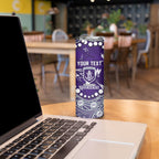 Personalized Fremantle Dockers Skinny Tumbler Aboriginal Pattern with Graffiti Style