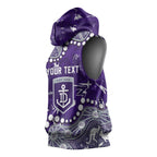 Personalized Fremantle Dockers Sleeveless Hoodie Aboriginal Pattern with Graffiti Style