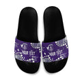 Personalized Fremantle Dockers Slide Sandals Aboriginal Pattern with Graffiti Style