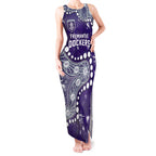 Personalized Fremantle Dockers Tank Maxi Dress Aboriginal Pattern with Graffiti Style