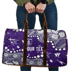 Personalized Fremantle Dockers Travel Bag Aboriginal Pattern with Graffiti Style