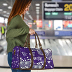 Personalized Fremantle Dockers Travel Bag Aboriginal Pattern with Graffiti Style
