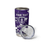 Personalized Fremantle Dockers Tumbler Cup Aboriginal Pattern with Graffiti Style