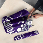 Personalized Fremantle Dockers Umbrella Aboriginal Pattern with Graffiti Style