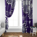 Personalized Fremantle Dockers Window Curtain Aboriginal Pattern with Graffiti Style