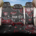 Personalized Essendon Bombers Back Car Seat Cover Aboriginal Pattern with Graffiti Style