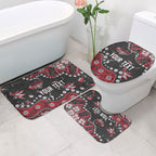Personalized Essendon Bombers Bathroom Set Aboriginal Pattern with Graffiti Style