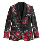 Personalized Essendon Bombers Blazer Aboriginal Pattern with Graffiti Style
