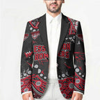 Personalized Essendon Bombers Blazer Aboriginal Pattern with Graffiti Style