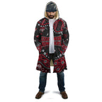 Personalized Essendon Bombers Cloak Aboriginal Pattern with Graffiti Style